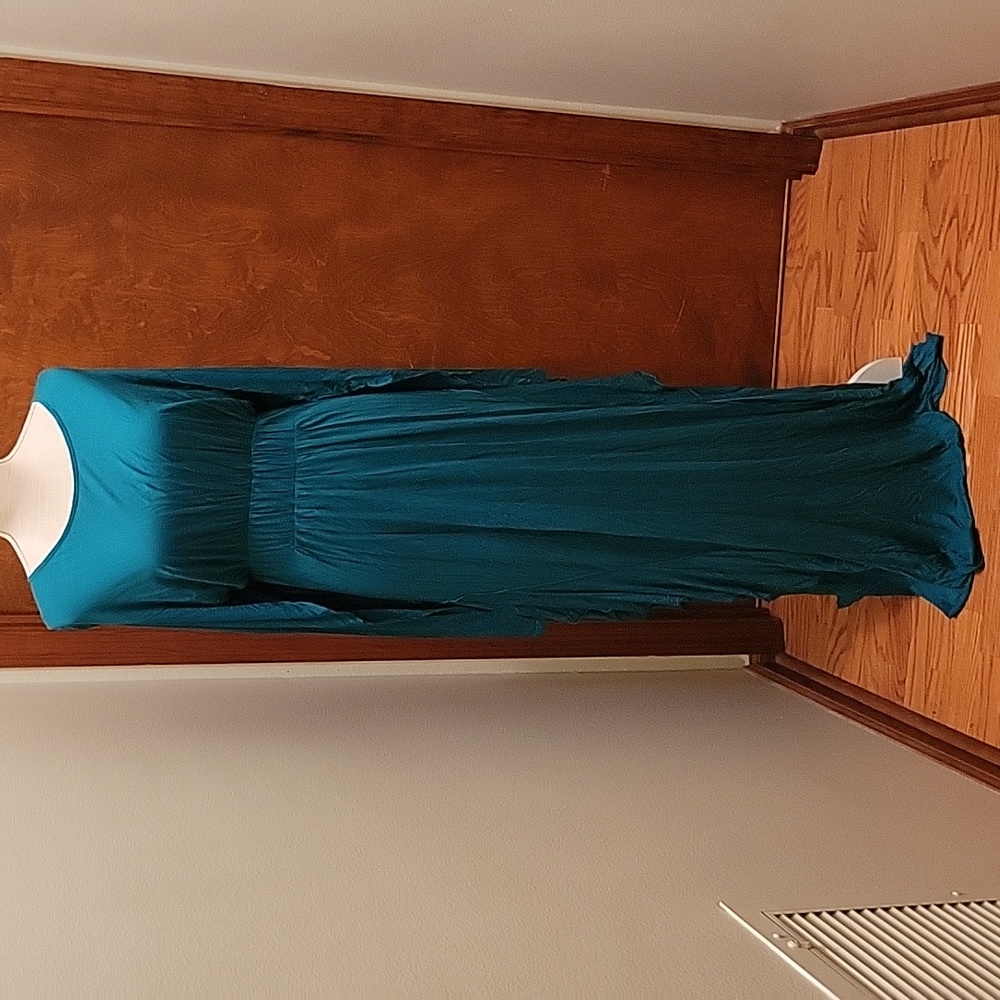 FP Beach | Turquoise Goddess Maxi dress in 100% Modal - size S - NWOT